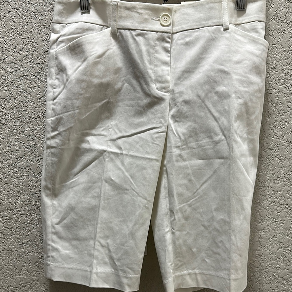 Women's White Shorts